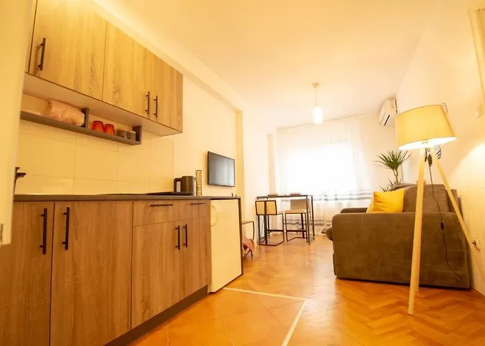 Yellow Circles Apt. On Great Location New * Novi Sad